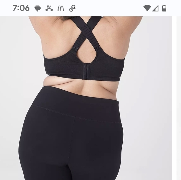 Lane Bryant Livi High-Impact Wicking Max Support Sports Bra 42B - Picture 12 of 16